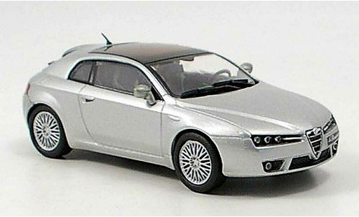 Alfa Romeo Brera coupe 1/43 M4 grau 2005 modellautos