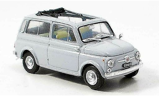 Fiat 500 Giardiniera 1/43 Brumm grau 1960 modellautos