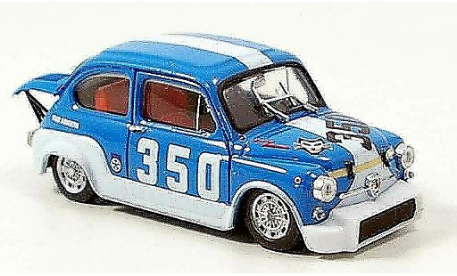 Fiat Abarth 1000 Berlina Corsa 1/43 Brumm . No.350 Bondone 1971 modellautos