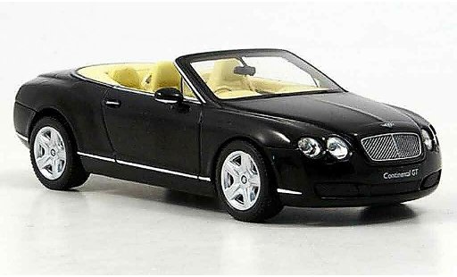 Bentley Continental GTC 1/43 Minichamps schwarz 2006 modellautos