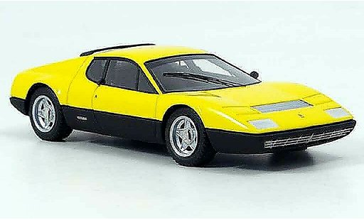 Ferrari 365 GT4/BB 1/43 Look Smart gelb schwarz modellautos