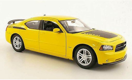 Dodge Charger Daytona 1/18 Welly R/T gelb modellautos
