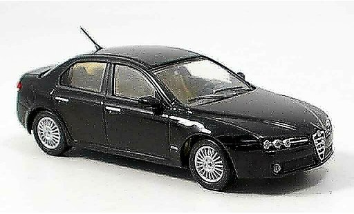 Alfa Romeo 159 berlina 1/43 M4 schwarz 2005 modellautos