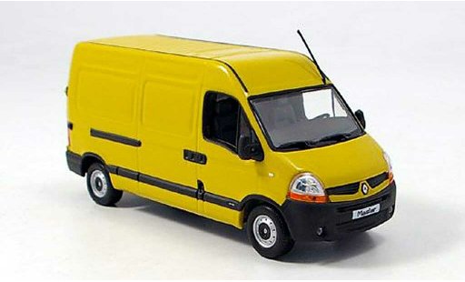 Renault Master Boite 1/43 Norev gelb 2006 modellautos