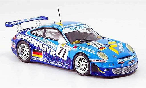 Porsche 911 GT3 RSR 1/43 Minichamps 2007 Seikel Motorsport Le Mans modellautos