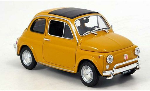 Fiat 500 Nuova 1/18 Welly ocker 1957 modellautos
