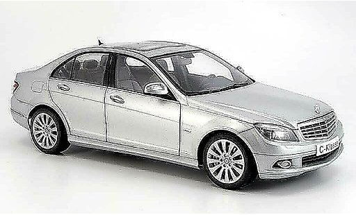 Mercedes Classe C Base 1/18 Autoart berline (w 204) elegance grau modellautos