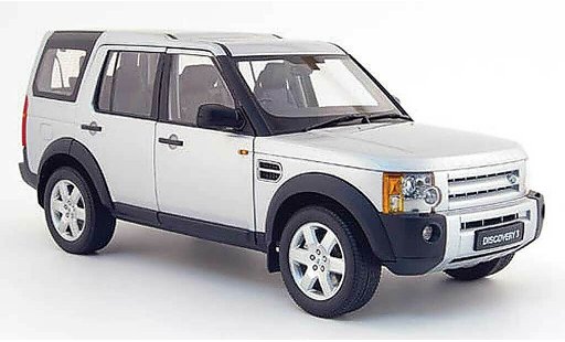 Land Rover Discovery Base 1/18 Autoart 3 grau 2005 modellautos