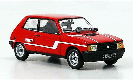Talbot Samba Rally 1/43 IXO rot 1983 modellautos