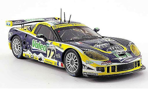 Chevrolet Corvette course 1/43 Spark C6 R No.72 Valeo 24h Le Mans 2007 modellautos