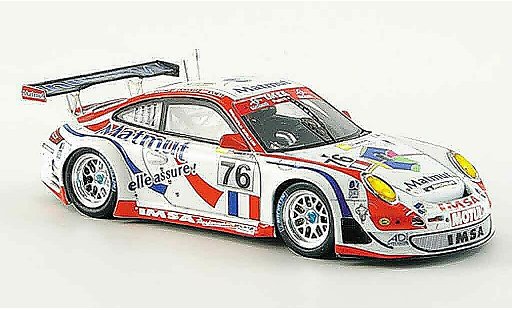 Porsche 911 GT3 RSR 1/43 Spark 2007 IMSA Performance No.76 Le Mans modellautos