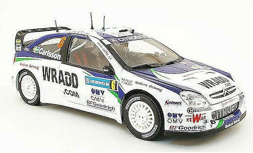 Citroen Xsara WRC 2007 1/18 Sun Star no.6 wradd.com rallye suisse modellautos
