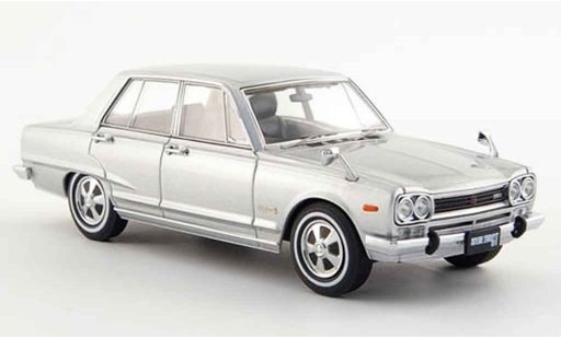 Nissan Skyline 2000 1/43 Ebbro GT (GC10) grau metallisee 4 Turer 1968 modellautos