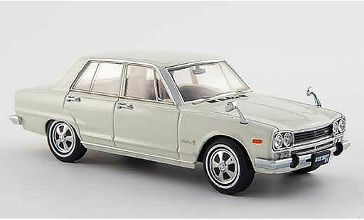 Nissan Skyline 2000 1/43 Ebbro GT (GC10) weiss 4 Turer 1968 modellautos