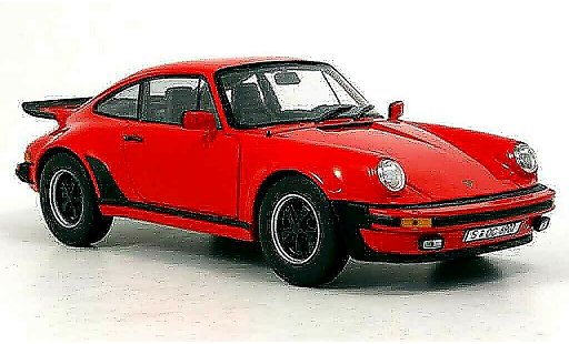 Porsche 911 Turbo 1/18 Norev 3l rot 1975 modellautos