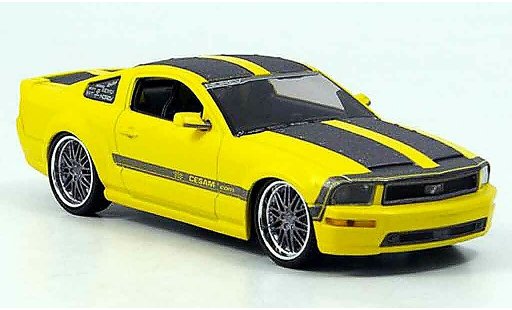 Ford Mustang Cesam 1/43 Norev gelb grau by Parotech modellautos