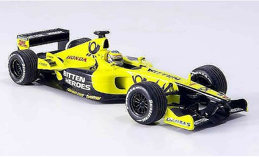 Honda F1 Base 1/43 Minichamps Jordan MP4 5 Takuma Sato Testing Barcelona 2002 modellautos