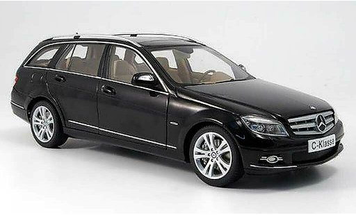 Mercedes Classe C T-Modell 1/18 Autoart break schwarz avantgarde modellautos