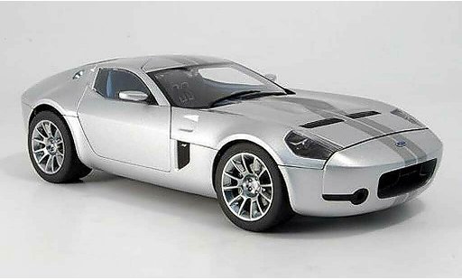 Shelby GR-1 Concept 1/18 Autoart grau avec bandes graus modellautos