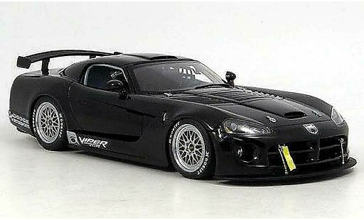 Dodge Viper Competition 1/18 Autoart car plain body schwarz 2004 modellautos