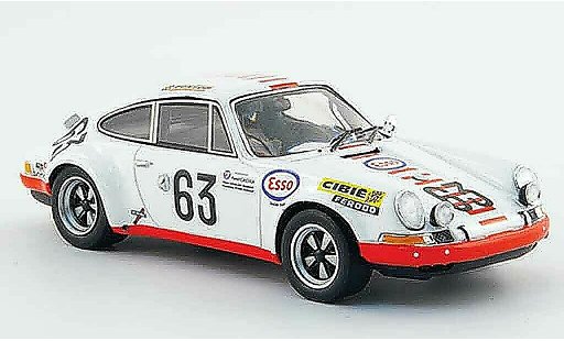 Porsche 911 S 1/43 Spark S No.63 Le Mans 1971 modellautos