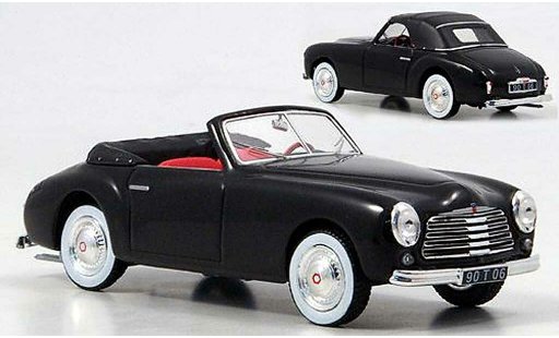 Simca 8 sport Base 1/43 Norev Cabrio schwarz 1951 modellautos