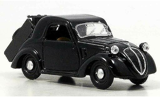 Fiat Topolino Base 1/43 Brumm schwarz 2007 modellautos