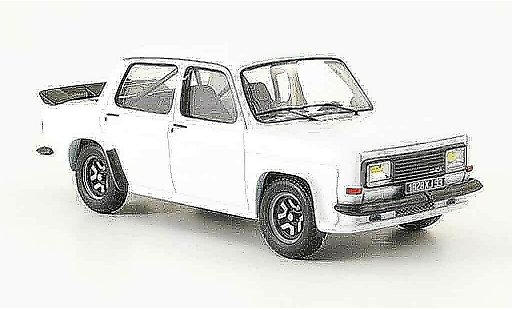 Simca 1000 Rallye 3 1/43 IXO 3 weiss 1978 modellautos