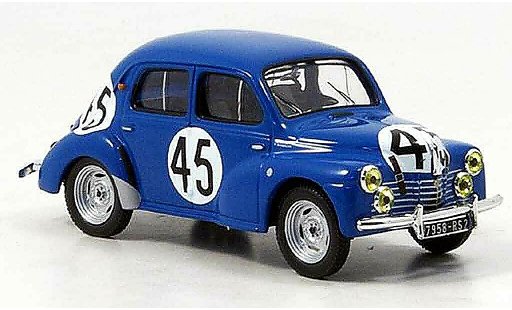 Renault 4CV Racing 1/43 IXO no.45 vernet le mans 1950 modellautos