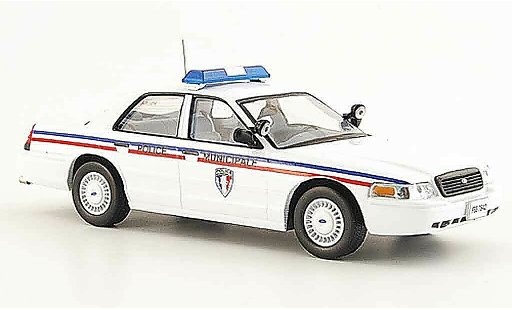 Ford Crown Police Interceptor 1/43 IXO Montepellier modellautos