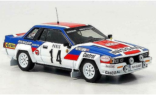 Nissan 240 RS 1/43 IXO No.14 Kaby Rally Monte Carlo 1984 modellautos