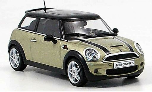 Mini Cooper S 1/43 Autoart grau metallisee 2006 modellautos