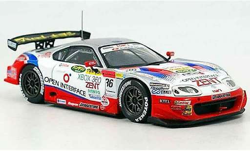 Toyota Supra Super GT 1/43 Ebbro open interface no. 36 2005 modellautos