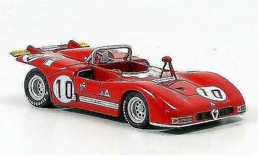 Alfa Romeo 33.3 prototipo 1/43 M4 1971 no.10 n.galli nurburgring modellautos