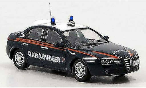 Alfa Romeo 159 polizia 1/43 M4 carabinieri 2007 modellautos