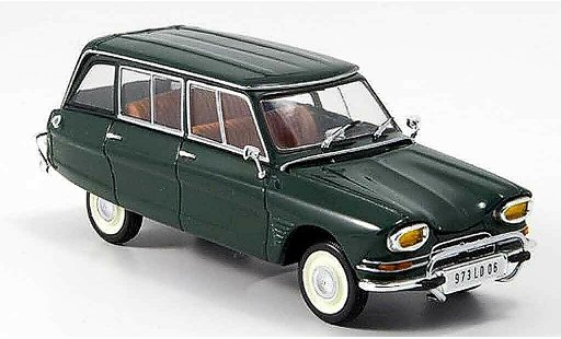 Citroen Ami 6 Break 1/43 Minichamps gr&Atilde;&frac14;n 1967 modellautos