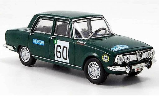 Alfa Romeo 1750 gtv 1/43 M4 no.60 bianchi jacquemin rallye alpen 1968 modellautos