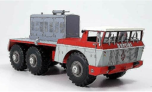 Berliet T100 camion 1/43 Norev No.4 rot grau 1959 modellautos