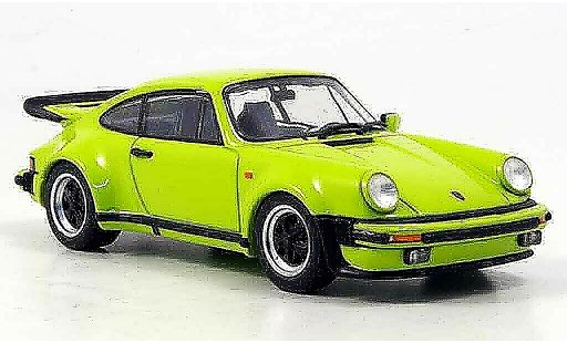 Porsche 911 Turbo 1/43 Ebbro gr&Atilde;&frac14;n 1977 modellautos