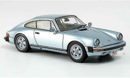 Porsche 911 Carrera 1/43 Neo Coupe US Version blau 1985 modellautos
