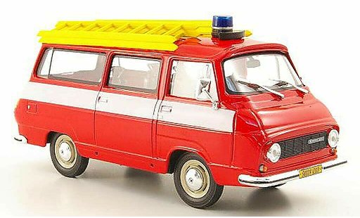 Skoda 1203 Feuerwehr 1/43 Abrex pompier modellautos