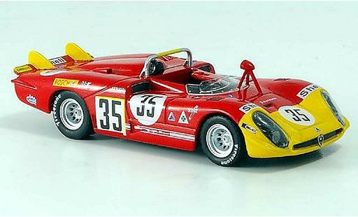 Alfa Romeo 33.3 spyder 1/43 M4 1970 No.35 Stommelen/Galli 24h Le Mans modellautos
