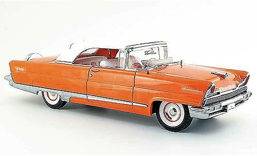 Lincoln Premiere Convertible 1/18 Sun Star cabrio rosa 1956 modellautos
