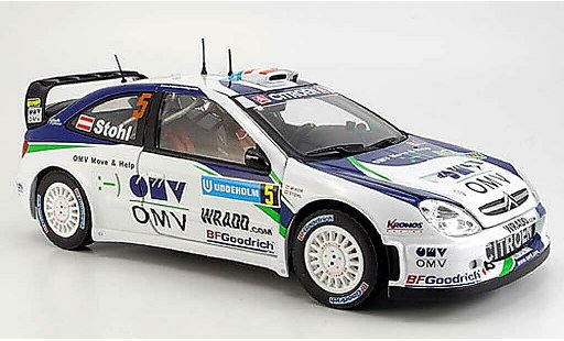 Citroen Xsara WRC 2007 1/18 Sun Star no. 5 rallye suisse modellautos