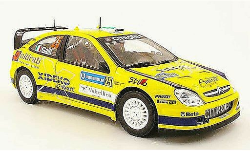 Citroen Xsara WRC 2007 1/18 Sun Star no.25 xideko rallye suisse modellautos