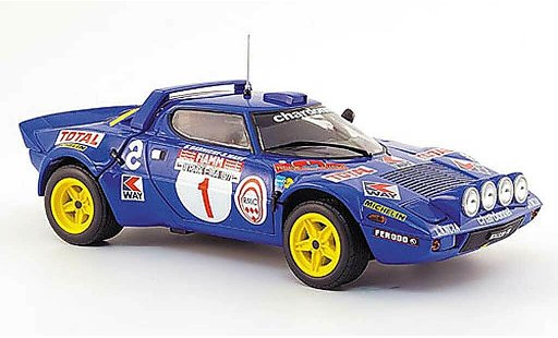 Lancia Stratos HF 1/18 Sun Star no.1 darniche mahe rallye elba 1977 modellautos