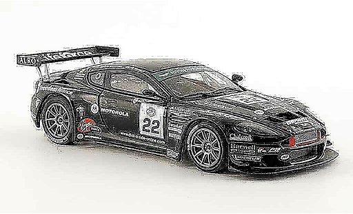 Aston Martin DBRS9 gt3 1/43 Minichamps alexander needell fia race spa 2006 modellautos