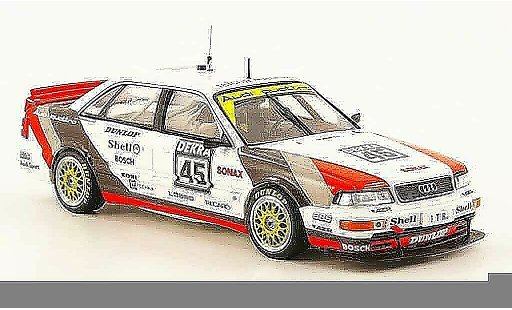 Audi V8 dtm 1/43 Minichamps Quattro No.45 F.Biela Team AZR 1991 modellautos