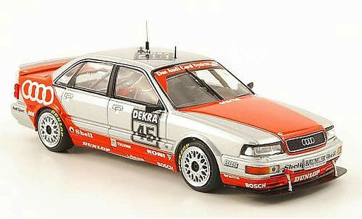 Audi V8 dtm 1/43 Minichamps No.45 H.Haupt Team SMS 1992 modellautos