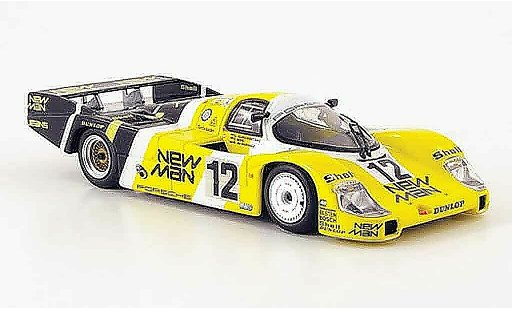 Porsche 956 1983 1/43 Minichamps L No.12 New Man Joest Racing 24H Le Mans modellautos